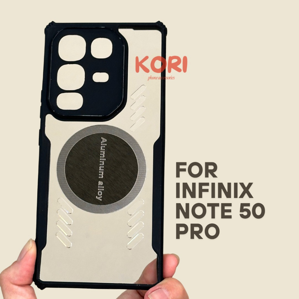 Case INFINIX NOTE 50 50 PRO 4G 40 40 PRO 40 PRO PLUS Air Vent Cooling Fan Premium Gaming Soft Case H