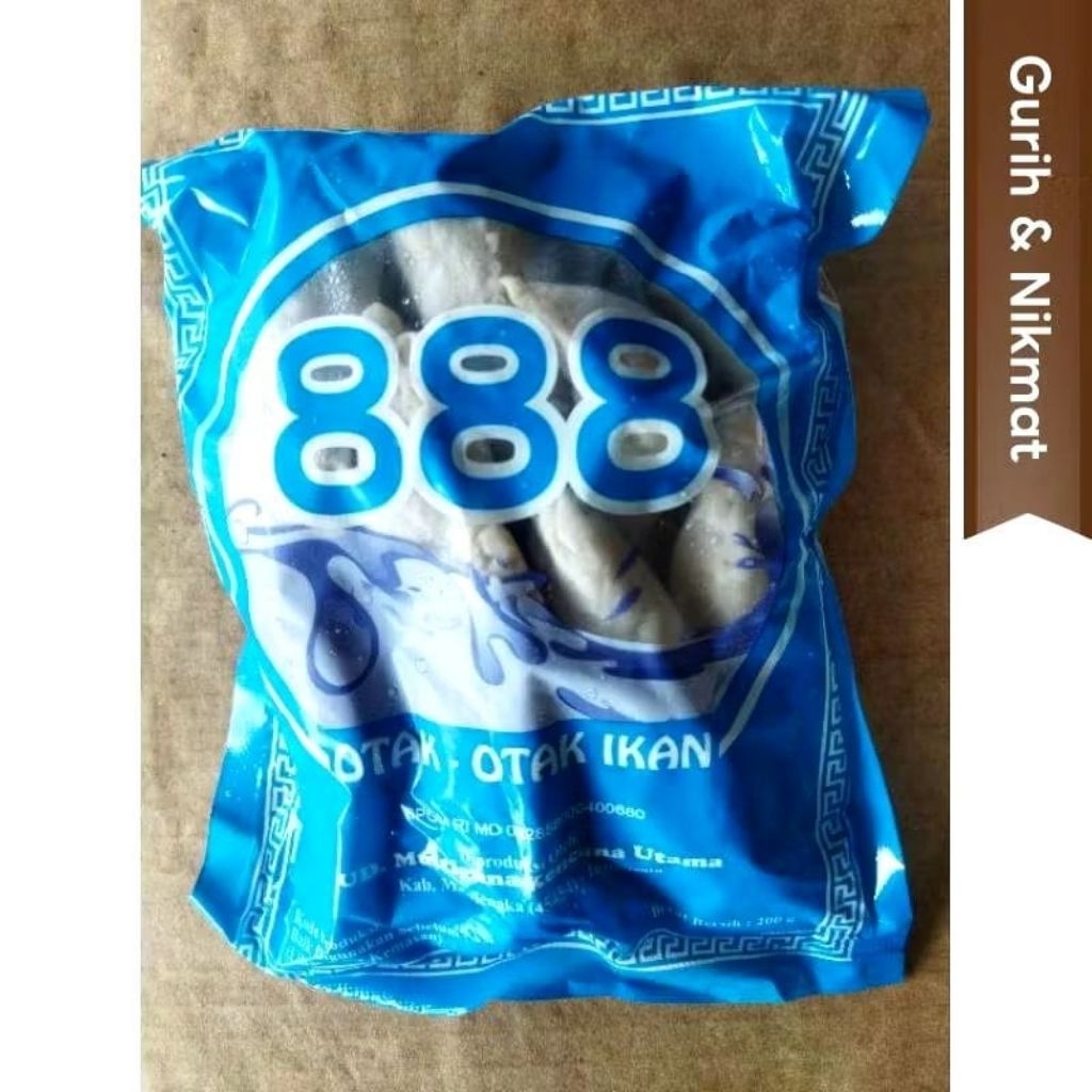 

888 Otak otak Ikan 200gr isi 15pcs