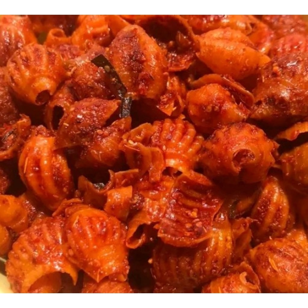

Seblak makaroni keong pedas