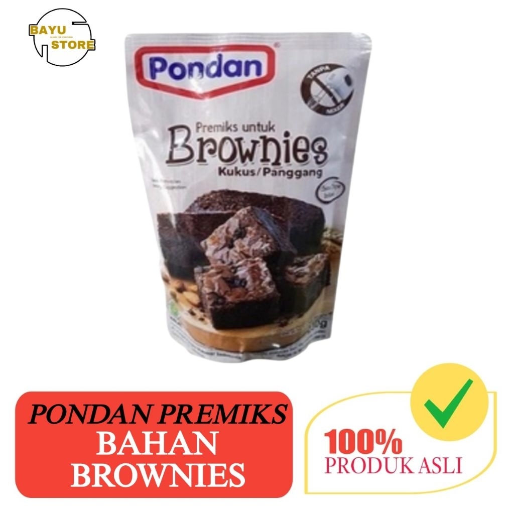 

Pondan Brownis Kukus/Panggang Coklat 230 gr