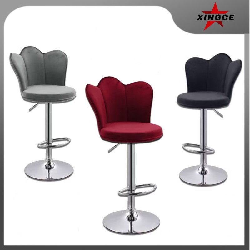 kursi bar gold mewah kursi cafe kursi barstool hidrolix kursi tinggi gold mewah