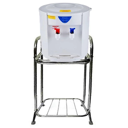 KA Meja Dispenser air Galon/Rak dispenser dan Rak Magic com 2 Susun - Hitam