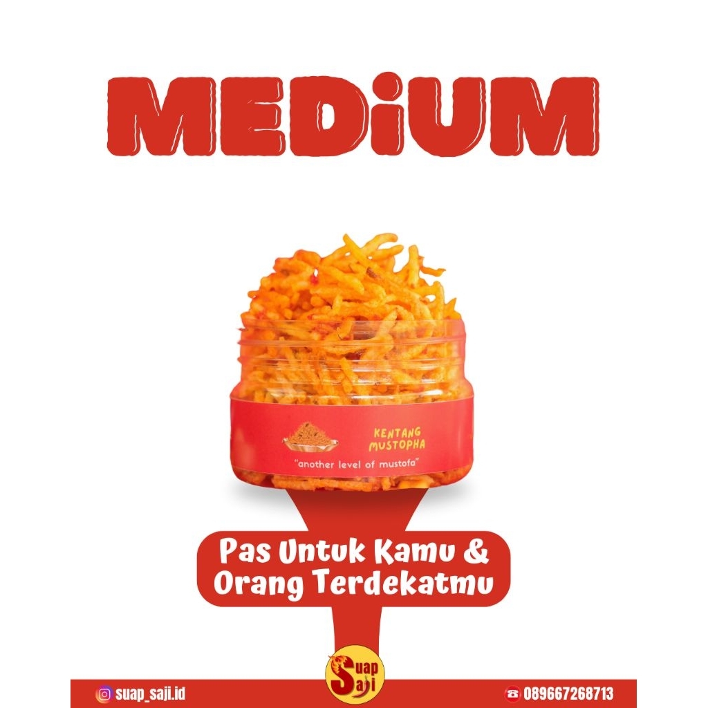 

Medium Balado Mustofa (Netto 120 Gram)