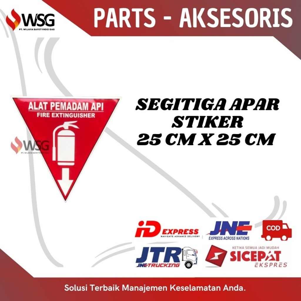

Segitiga APAR Stiker 28cm x 28cm