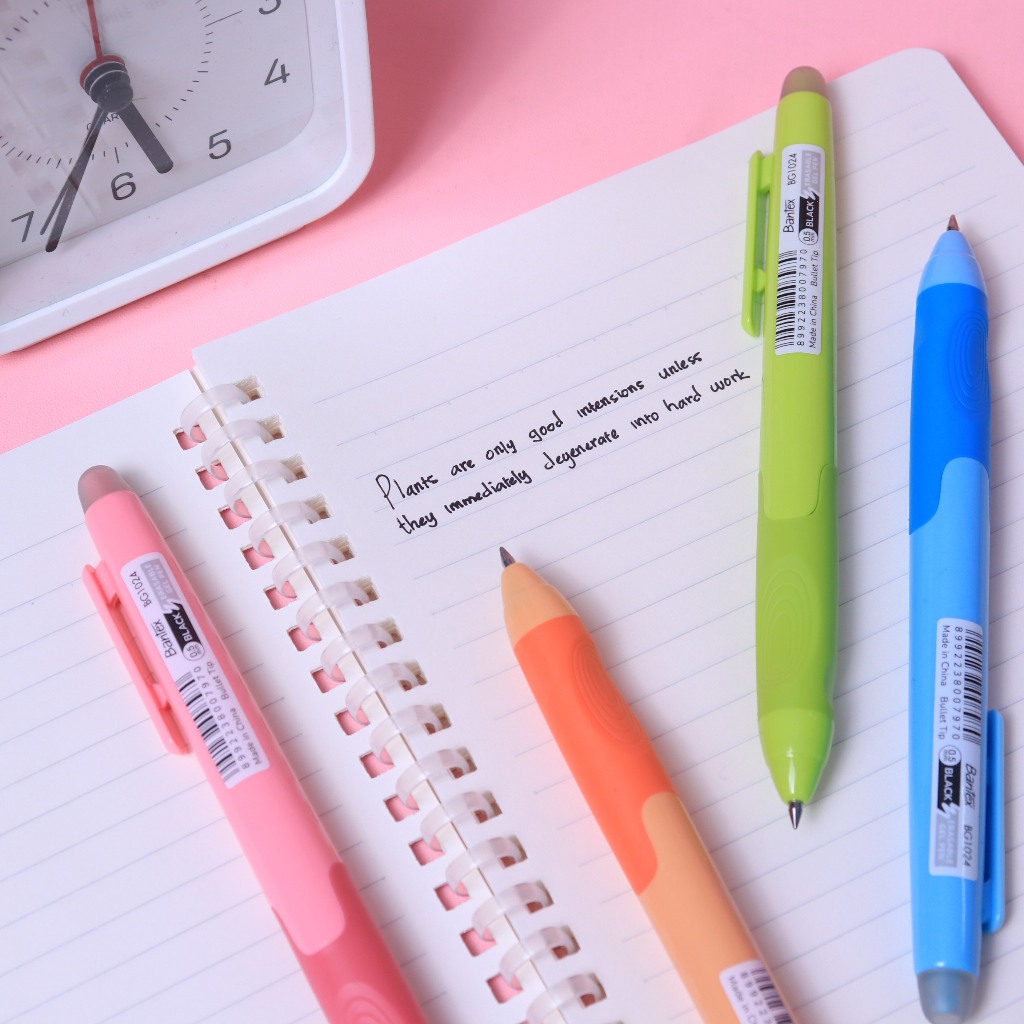 

[Pelangi Stationery] BANTEX Pulpen Gel Erasable BG1024 0.5mm Tinta Hitam