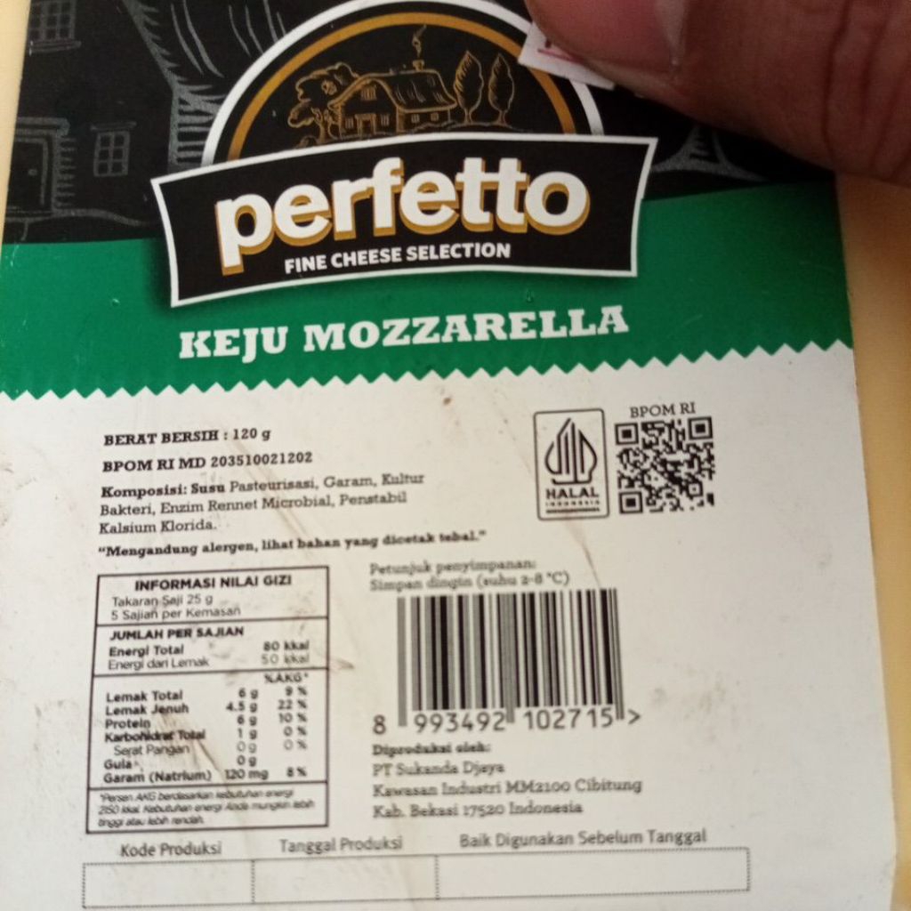 

PERFETTO KEJU MOZARELLA