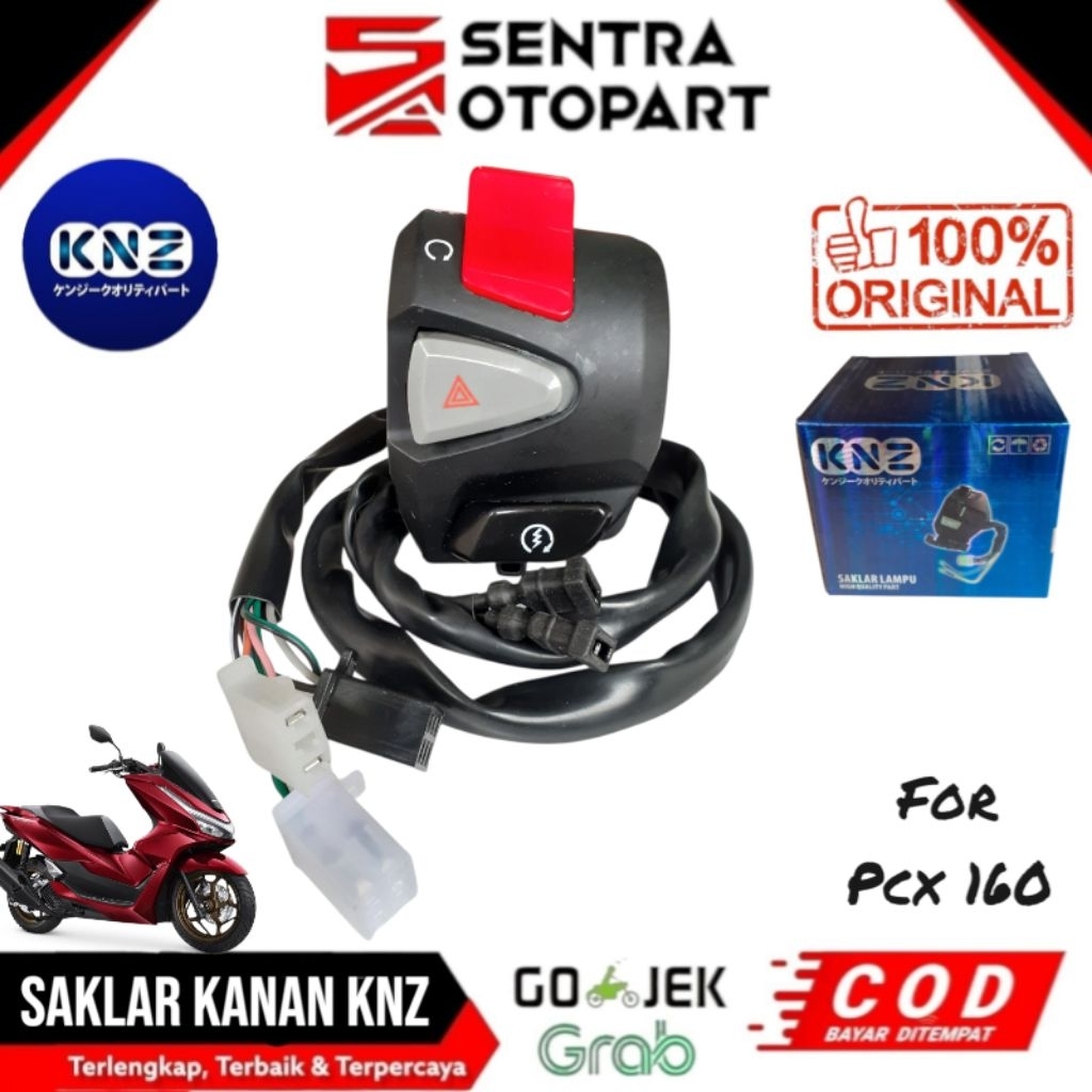 Saklar kanan holder kanan pcx 160 pcx160 knz