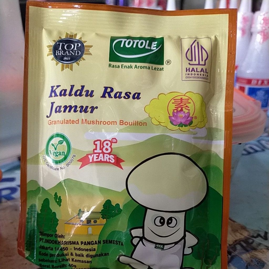 

Totole kaldu jamur 40 gram