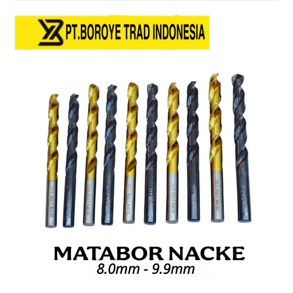 Matabor Nacke HSS 8.0 - 9.9 mm / matabor nacke HSS M2 / HSS-E M35