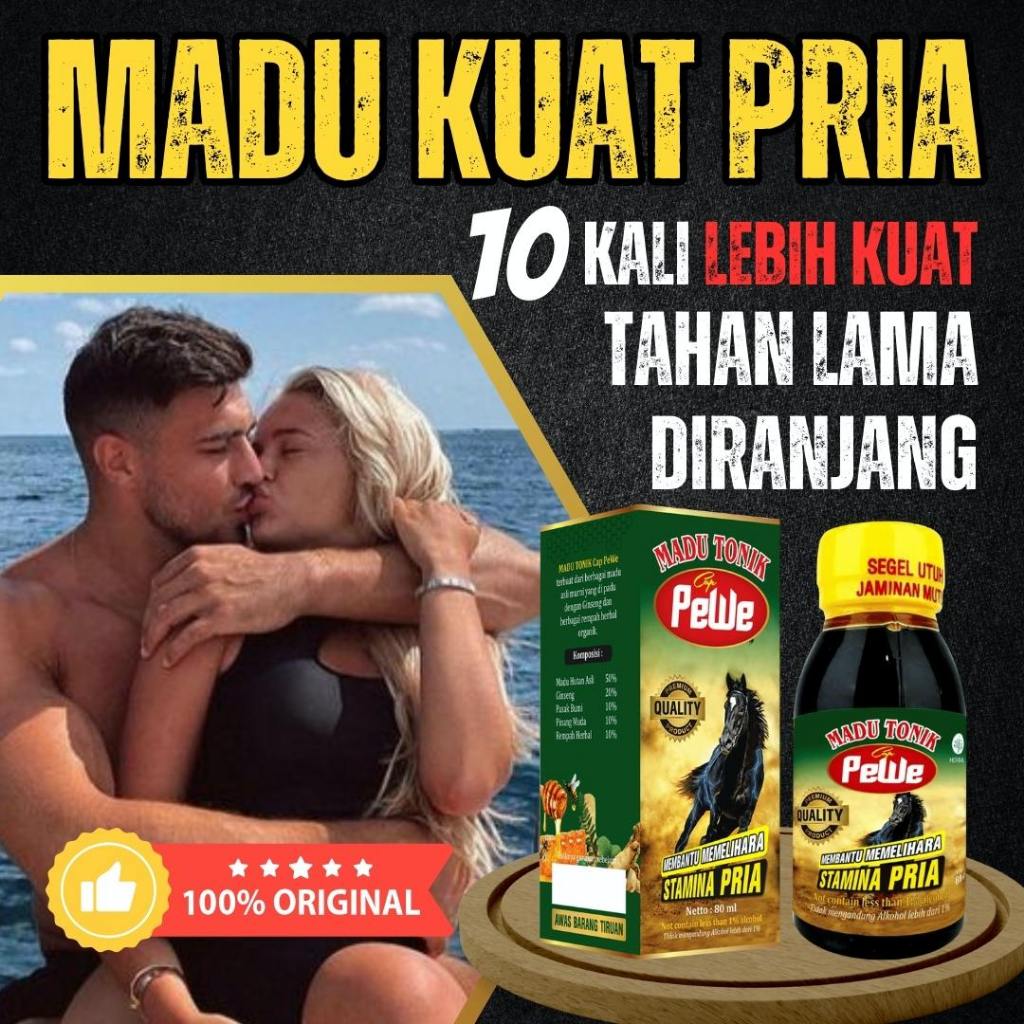 

Madukuat Madu Pewe Original | Penambah Stamina Pria 10X Lebih Strong Kuat Tahan Lama 80 ML 100% Asli