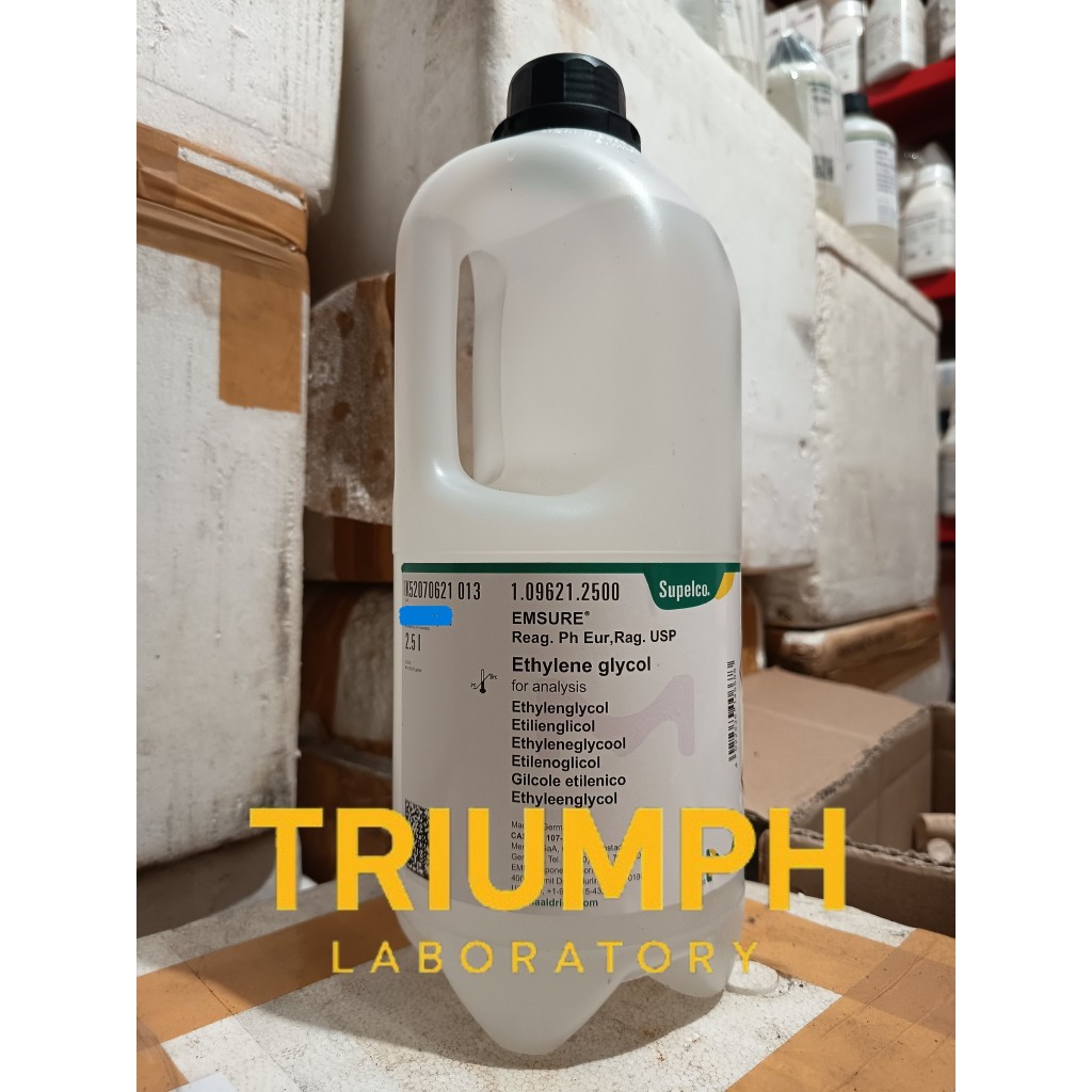 ETHYLENE G L Y C O L / ETILENA G L I K O L M E R C K 1.09621.2500 M E R C K 109621 2,5L