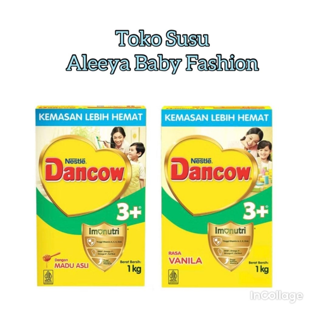 

Susu DANCOW Tahap 3+ Rasa Vanila / Madu / Cokelat Netto 1Kilogram