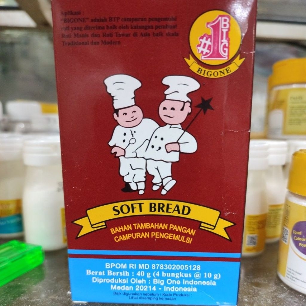 

Soft bread 40g pelembut donat roti apam