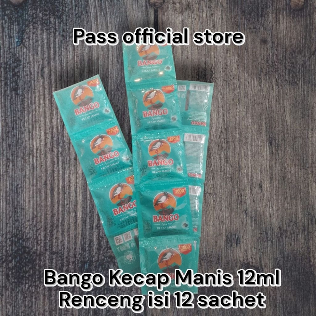

Bango kecap manis renceng isi 12