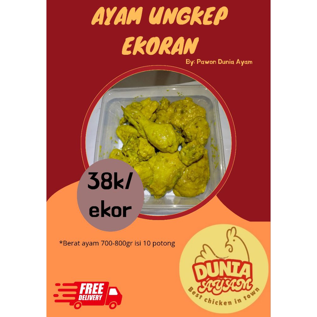 

ayam ungkep frozen satu ekor
