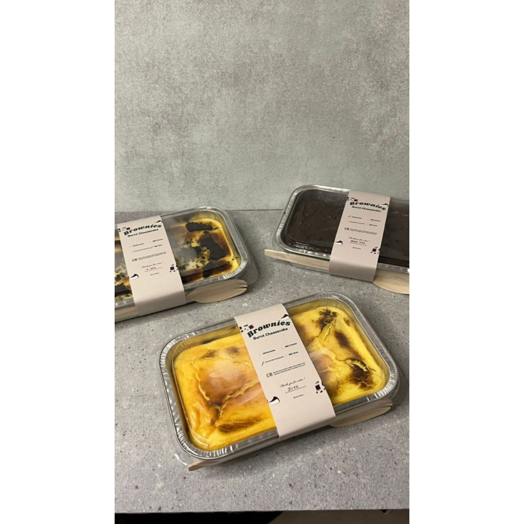 

Brownies Burnt Cheesecake