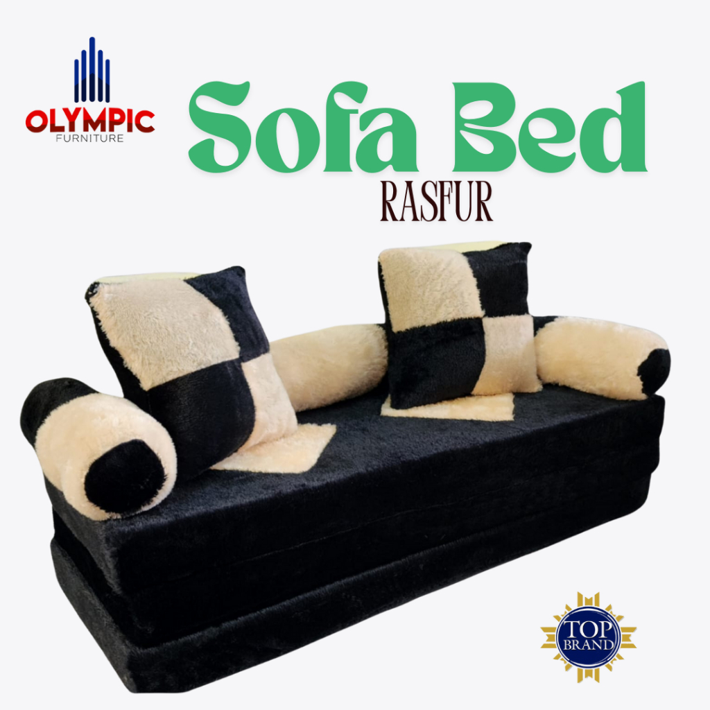 SOFA LIPAT YELLOW SOFA BED KARAKTER KASUR BULU KURSI TAMU MINIMALIS PORTABLE ORIGINAL