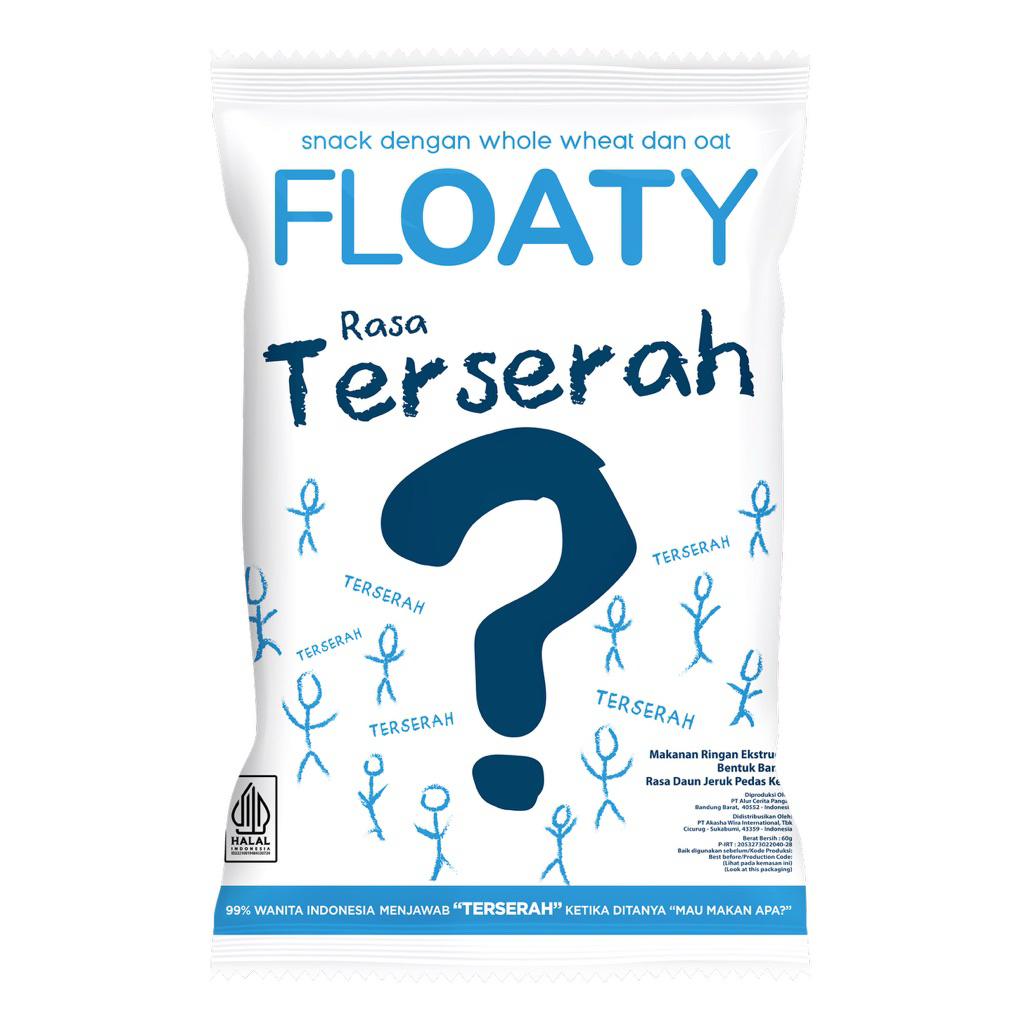

LIMITED EDITION FLOATY SNACK rasa terserah
