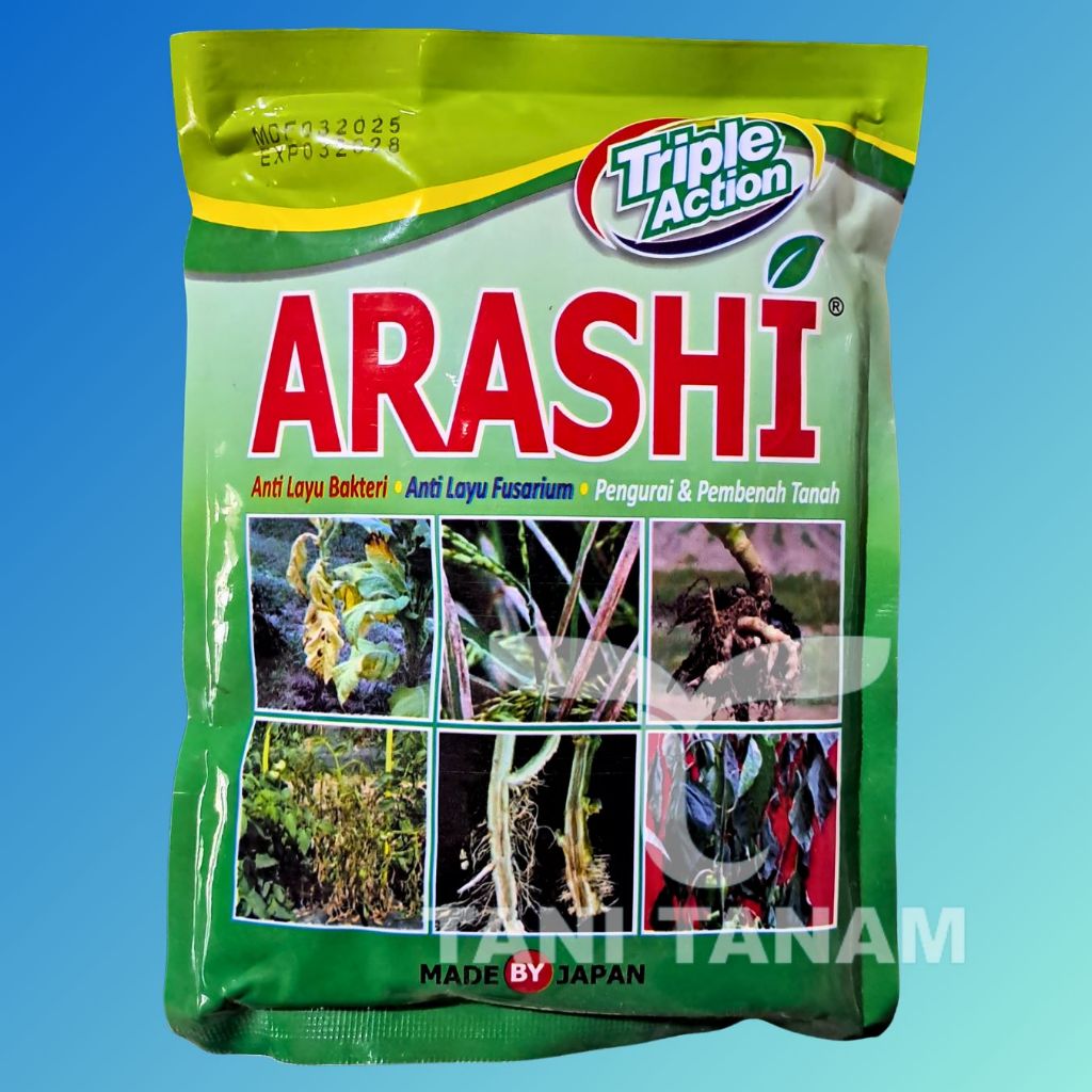 ARASHI TRIPLE ACTION PUPUK FUNGISIDA BAKTERISIDA ANTI JAMUR ANTI BAKTERI