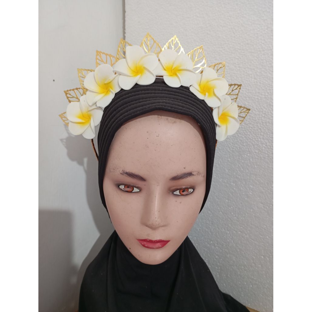 Bando adat bali / bando bunga kamboja / bunga tari