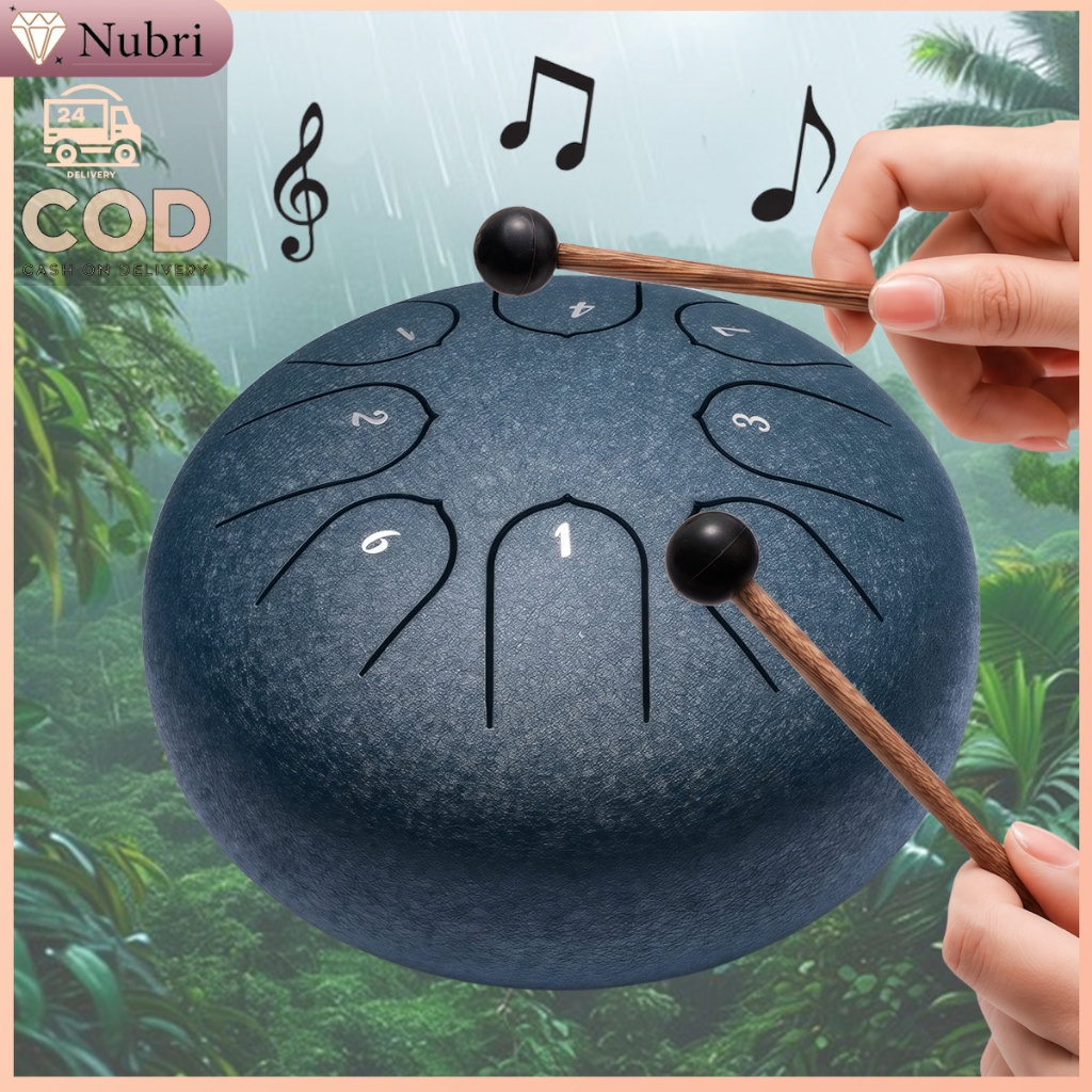 NEW Nubri COD Drum Musik Relaksasi Tongue Drum/Tongue Drum Edukasi Musik/Alat Musik Healing &