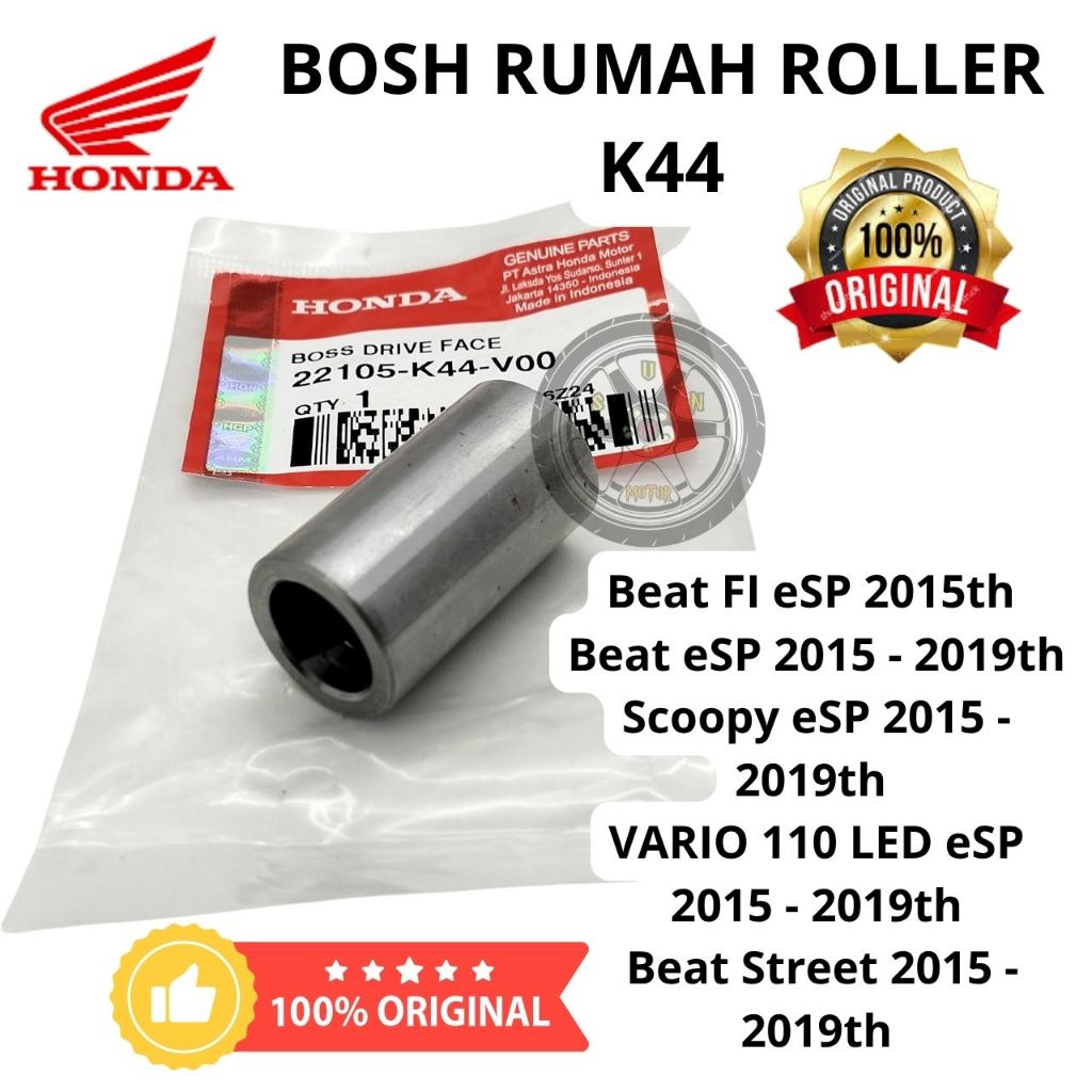 BOSH RUMAH ROLLER K44 ORI 1000% AHM Beat FI eSP 2015th Beat eSP 2015 - 2019th Scoopy eSP 2015 - 2019