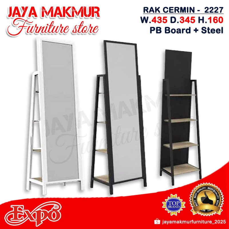 (JM) Standing Mirror/ Cermin Rak Rias MR 2227 Expo