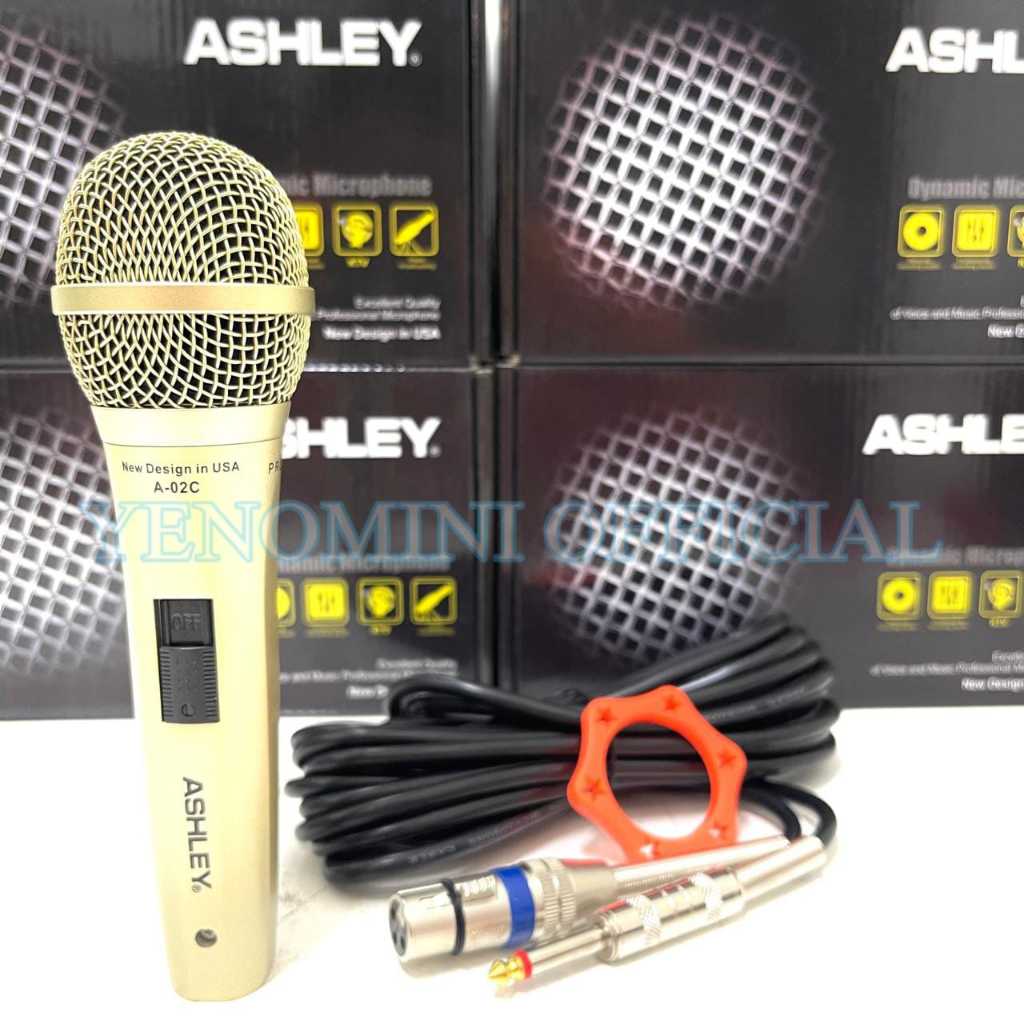 Mic Kabel Ashley A 02C Champange Series Original A02bC Champange Ashley A 02 Free Ring & Box Kabel -