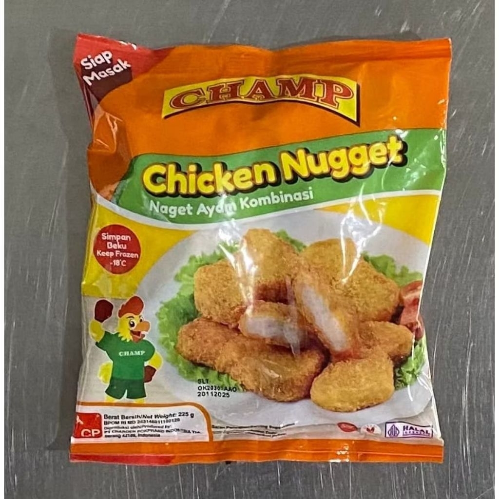 

champ nugget ayam kombinasi 450gram