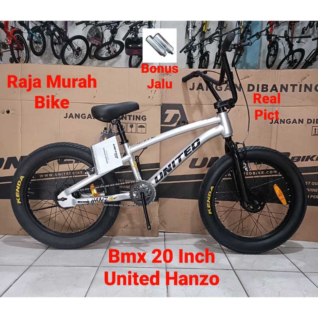 Sepeda Anak Bmx 20 Inch United Hanzo Sepeda Anak Laki Laki United 20 Inch Hanzo Ban 3.0