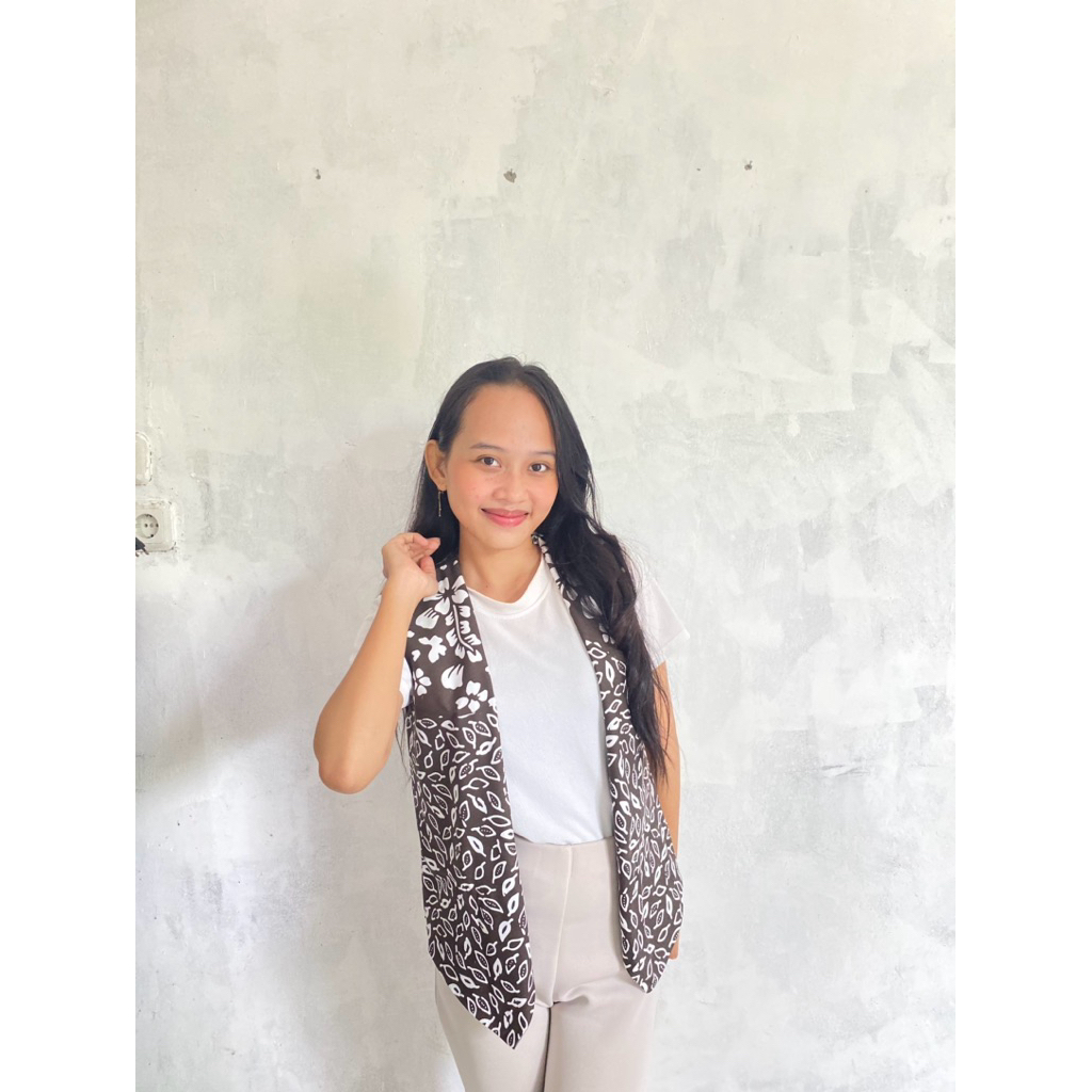 Vest Batik Wanita | rompi batik modern | rompi formal wanita | batik kekinian