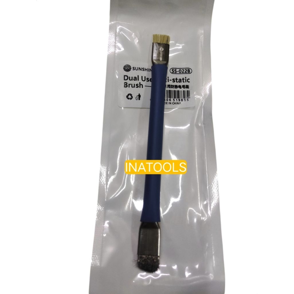 

Kuas service double halus dan kasar sunshine ss-022B original - DUAL USE ANTI STATIC BRUSH SUNSHINE SS-022B ORIGINAL