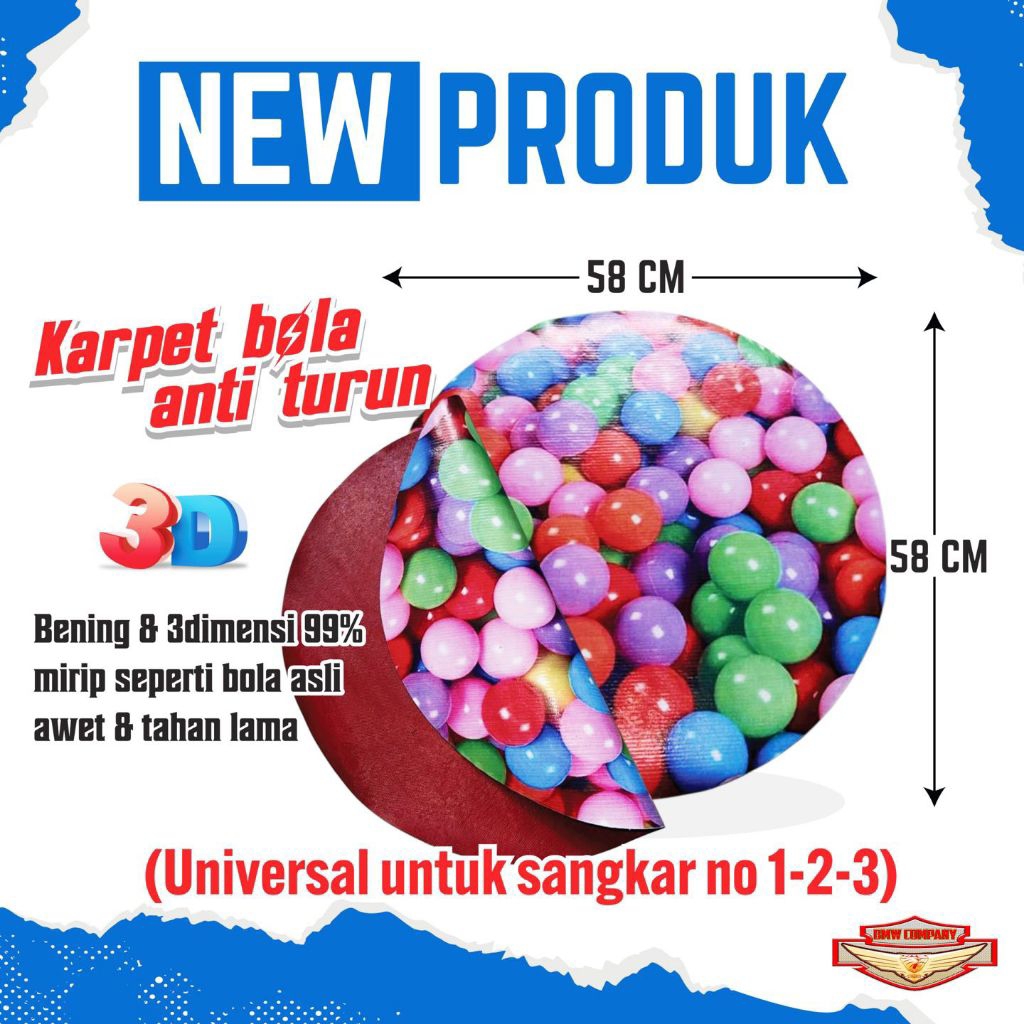 Karpet Jebakan Tebal Alas Sangkar Burung Murai Kacer Cucak Ijo Universal Ukuran 1/2/3