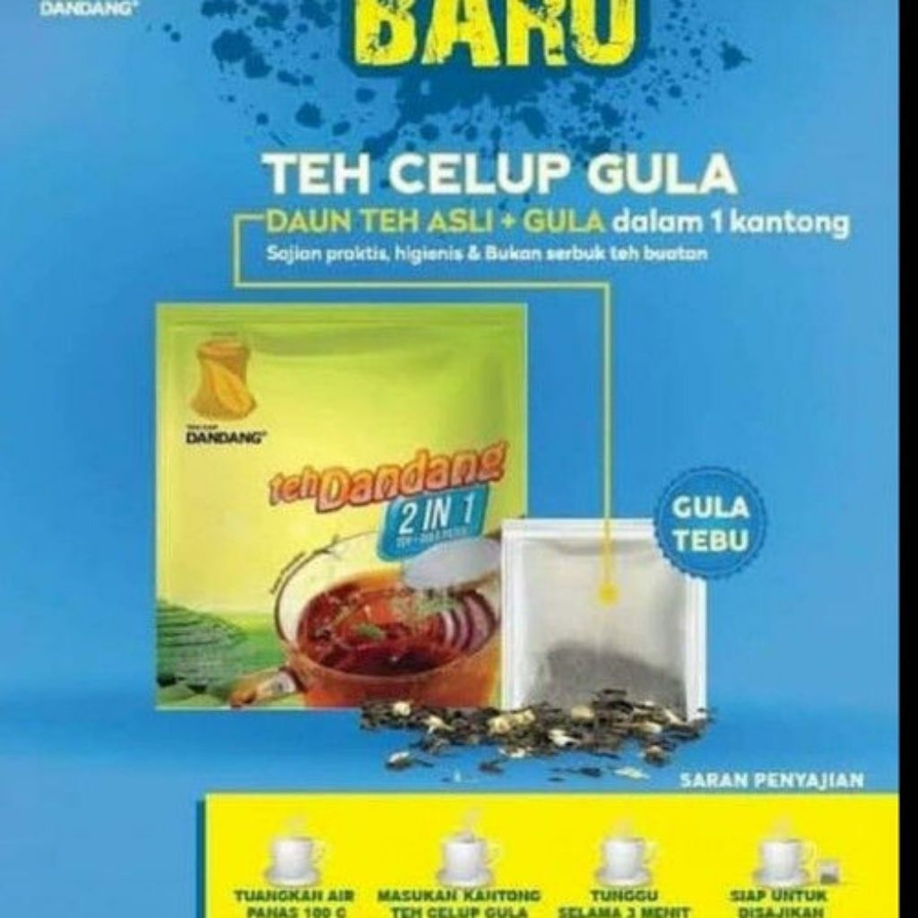 

Teh dandang 2in1 teh + gula