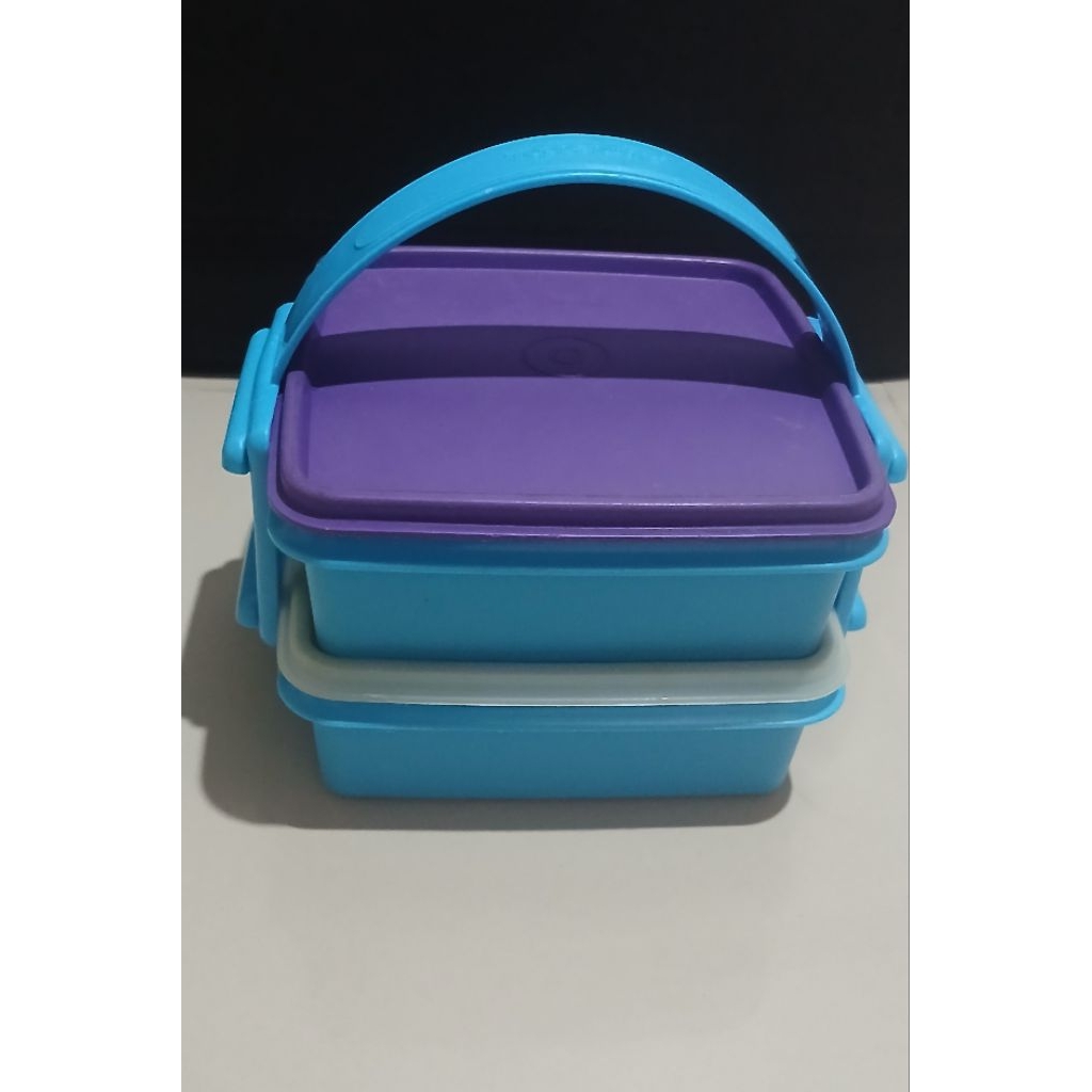 rantang 2 susun tupperware prelove