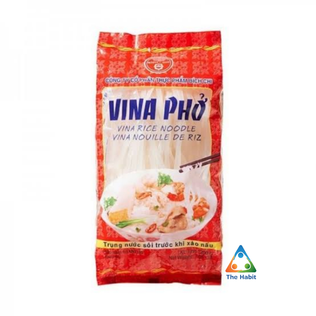 

(The Habit) Vina Pho Rice Noodle 200gr - Kwetiau Tipis Vietnam Pho Soup Vietnamese
