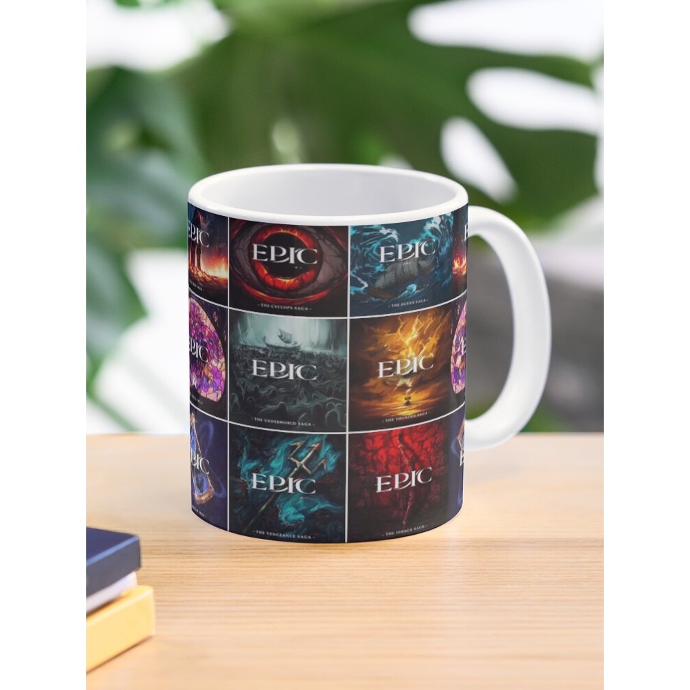Epic the Musical Saga Covers Coffee Mug