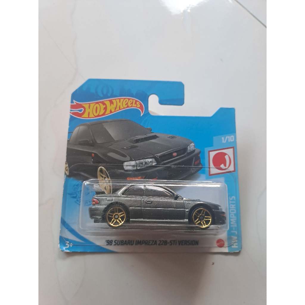 Hot Wheels Subaru Impreza Black