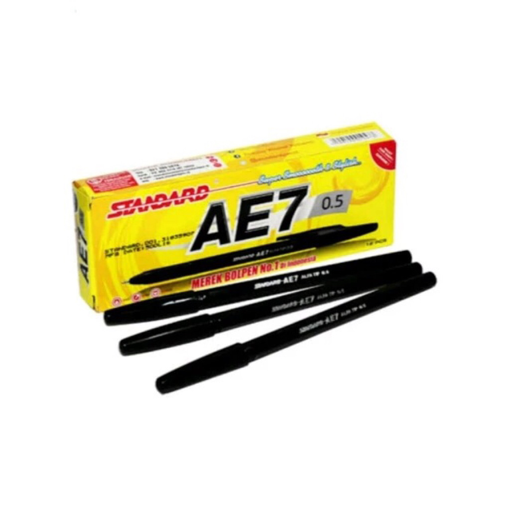 

Bollpen Standart AE7 Black 0.5mm (pack)