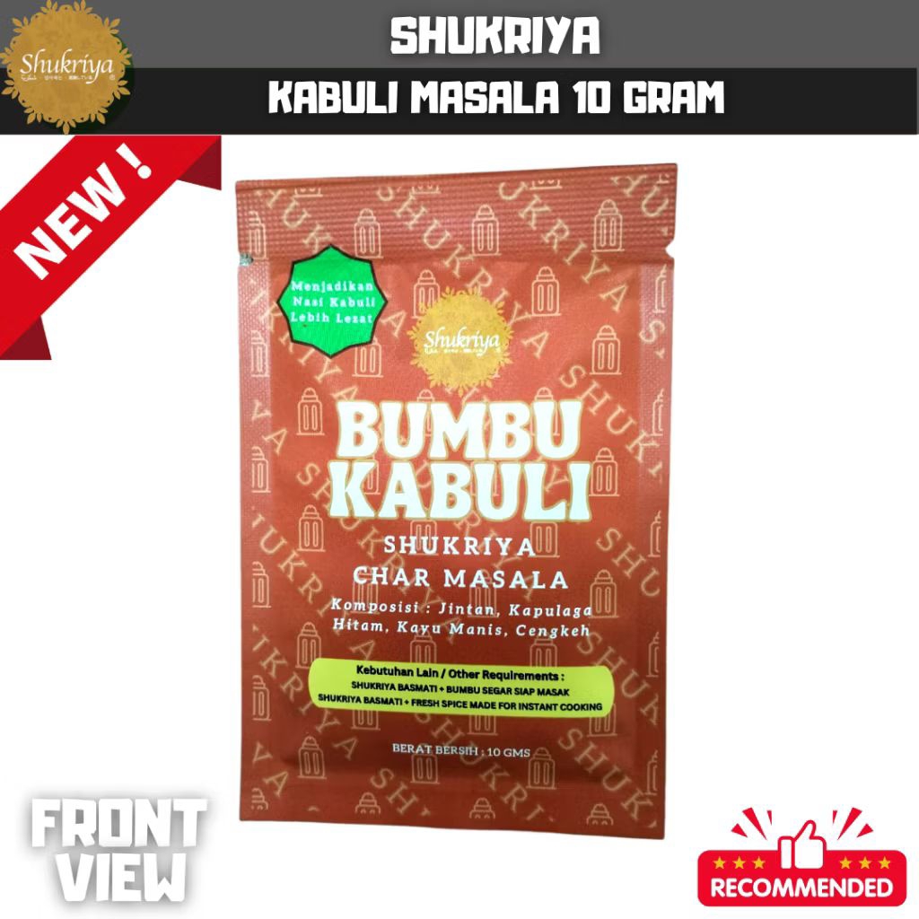 

Bumbu Kebuli Masala Shukriya 10g