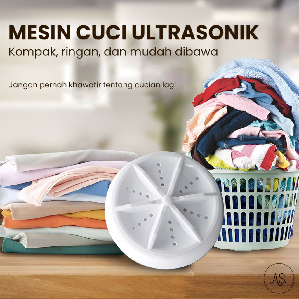 Mesin Cuci Pakaian Portable Mini washing Machine Alat Cuci Baju