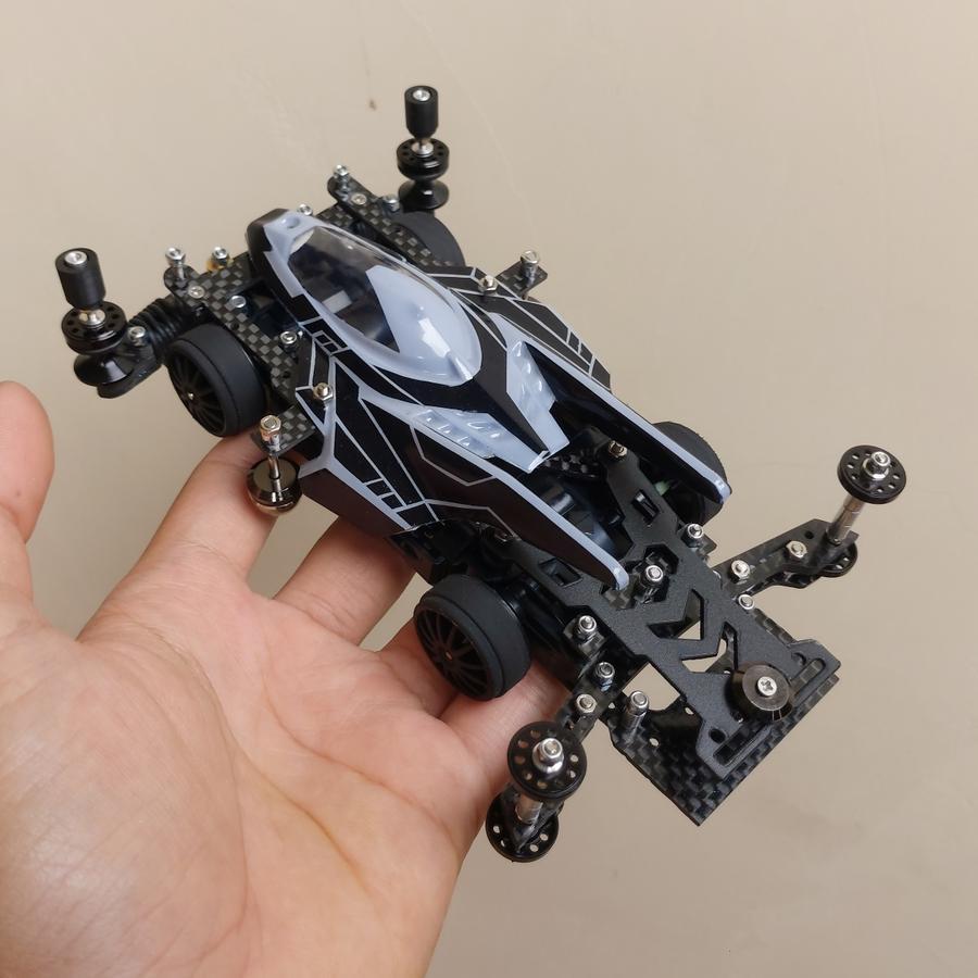Tamiya STO Chassis Dinamo Gear Body Black Glossy