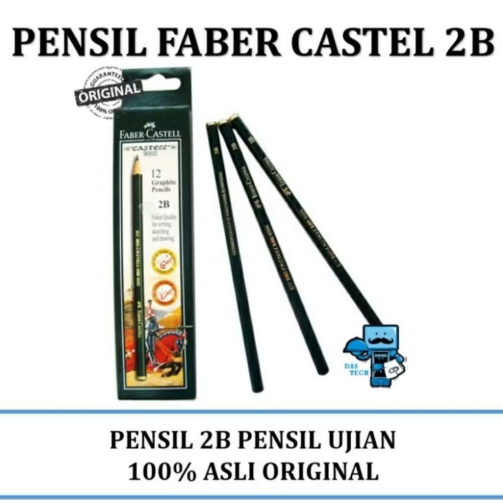 

Pensil 2B Faber-Castell Original 1 pack/12 pcs