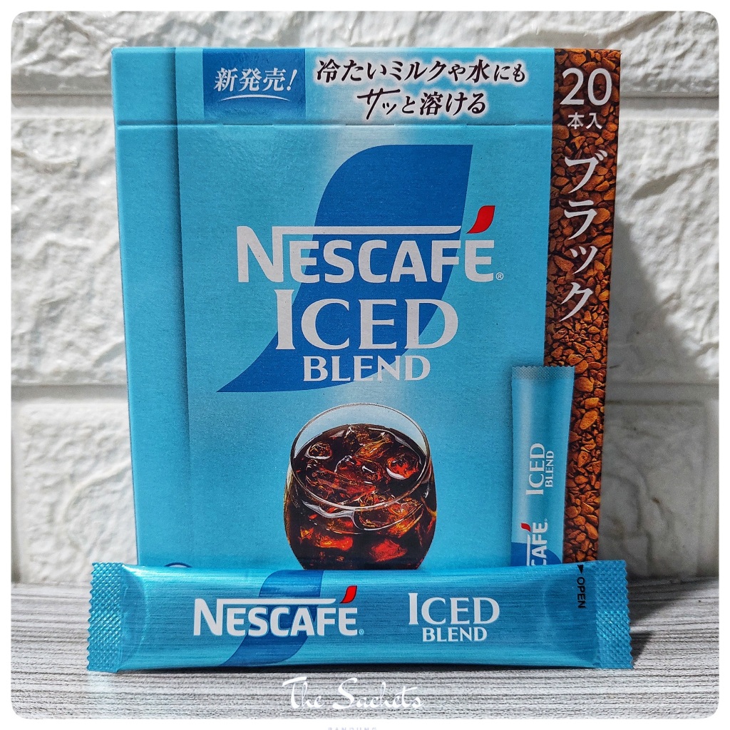 

Nescafe Iced Blend Black Coffee Sachet