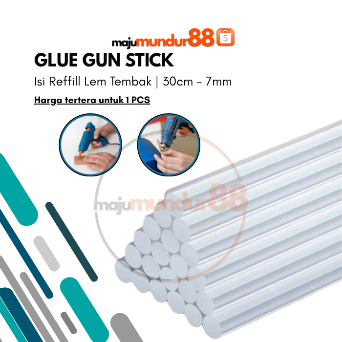 

Refill Lem Tembak Refil Glue Gun Stick 20 Cm x 7mm Isi Lem Tembak