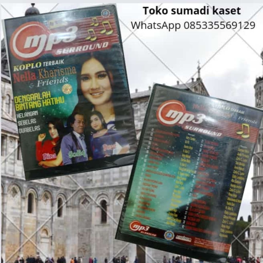 CD audio MP3 dangdut koplo Nella kharisma and friends