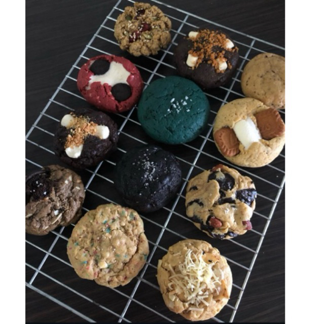 

Soft baked cookies small bites isi 10pcs // smorecookie