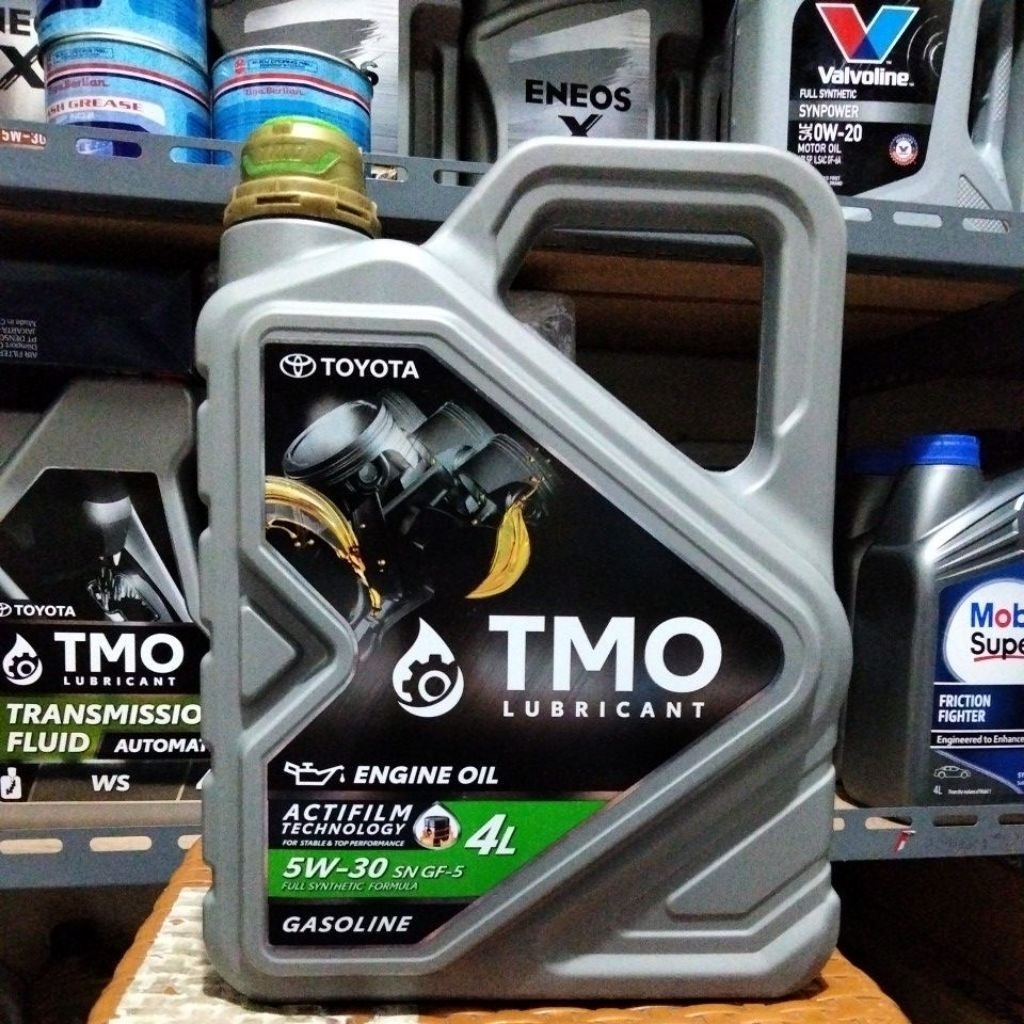 Oli toyota tmo 5w-30 bensin kemasan 4L-100% Original toyota