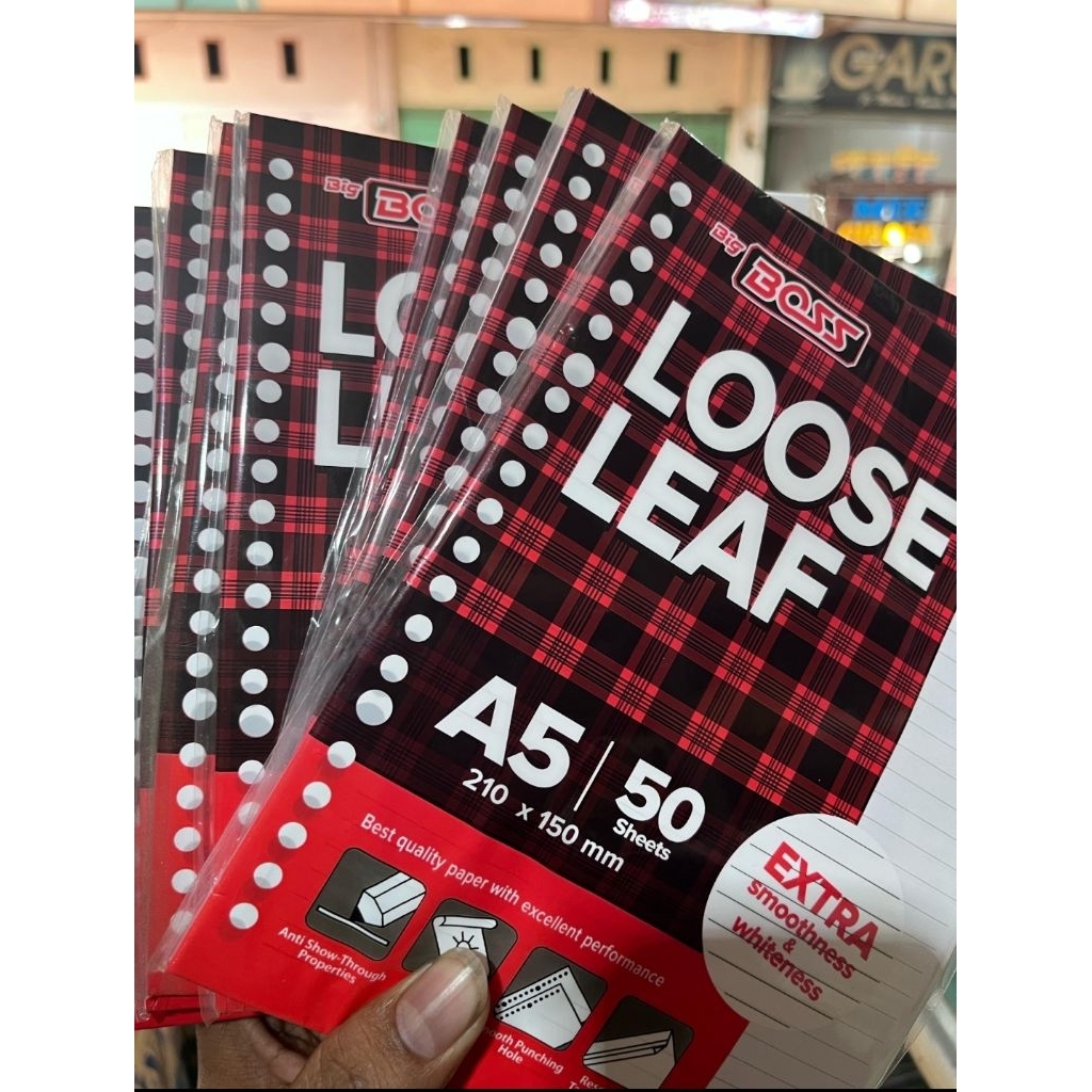 

Loos Leaf Big Boss A5 | Isi Ulang Binder
