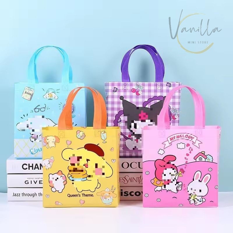 

Goodie Bag Tas Kado Ulang Tahun Karakter Animals Paper Bag Kantong Motif Kartun Tas Hampers Souvenir